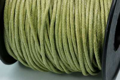 Baumwollkordel gewachst, Ø 1,5 mm, 5 Meter