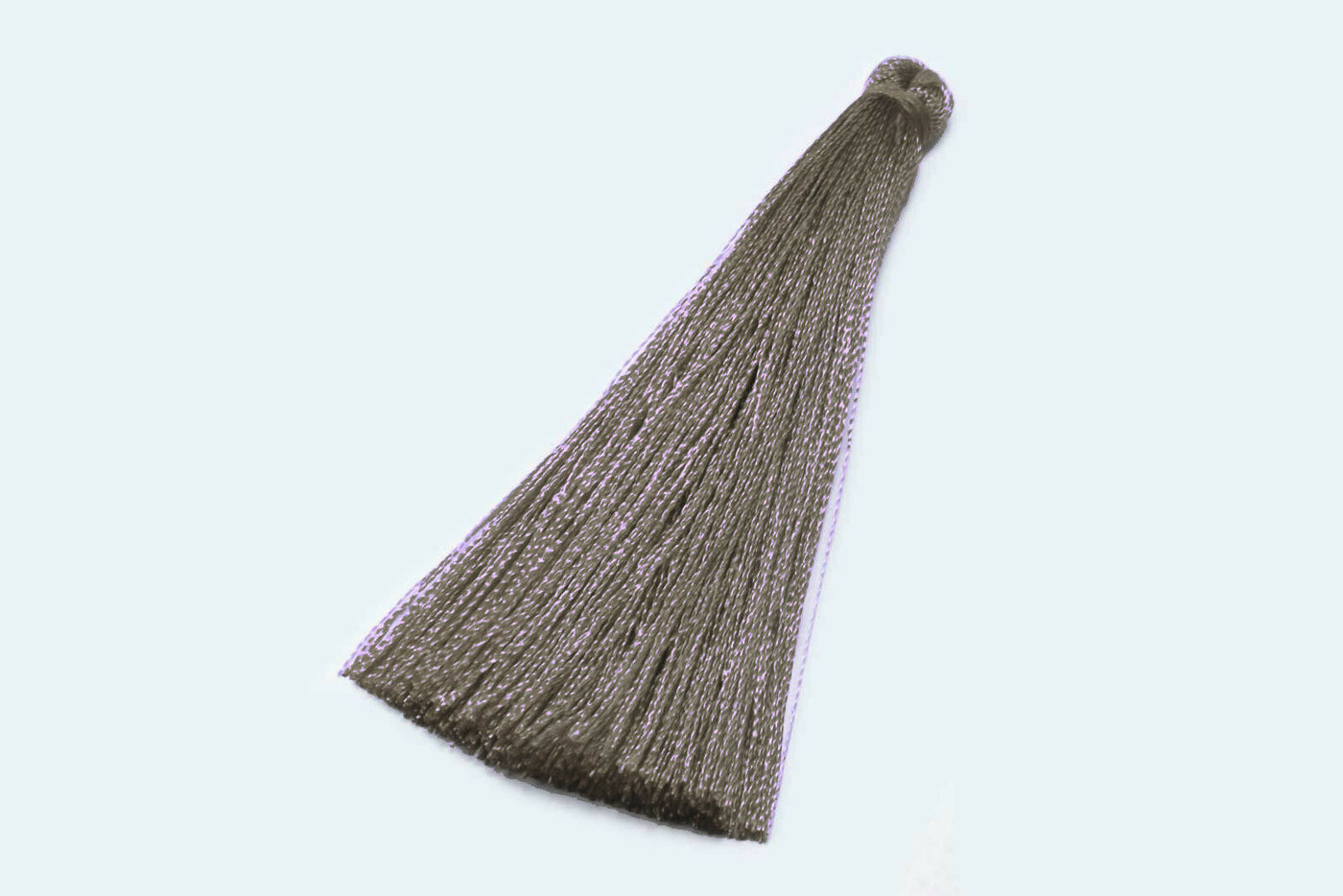 Quaste Anhänger ohne Schlaufe, 65 mm, Kunstseide