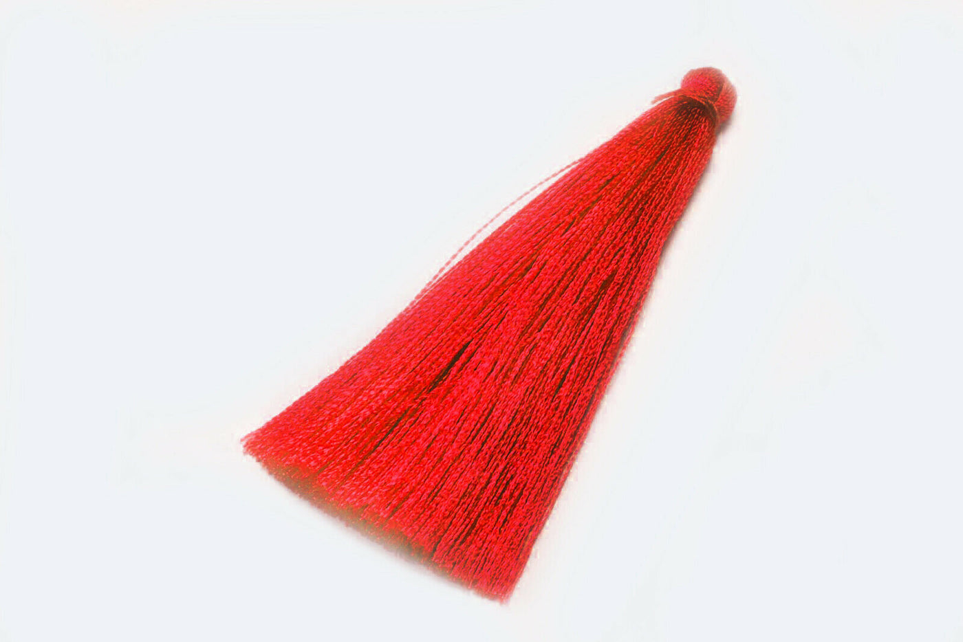 Quaste Anhänger ohne Schlaufe, 65 mm, Kunstseide