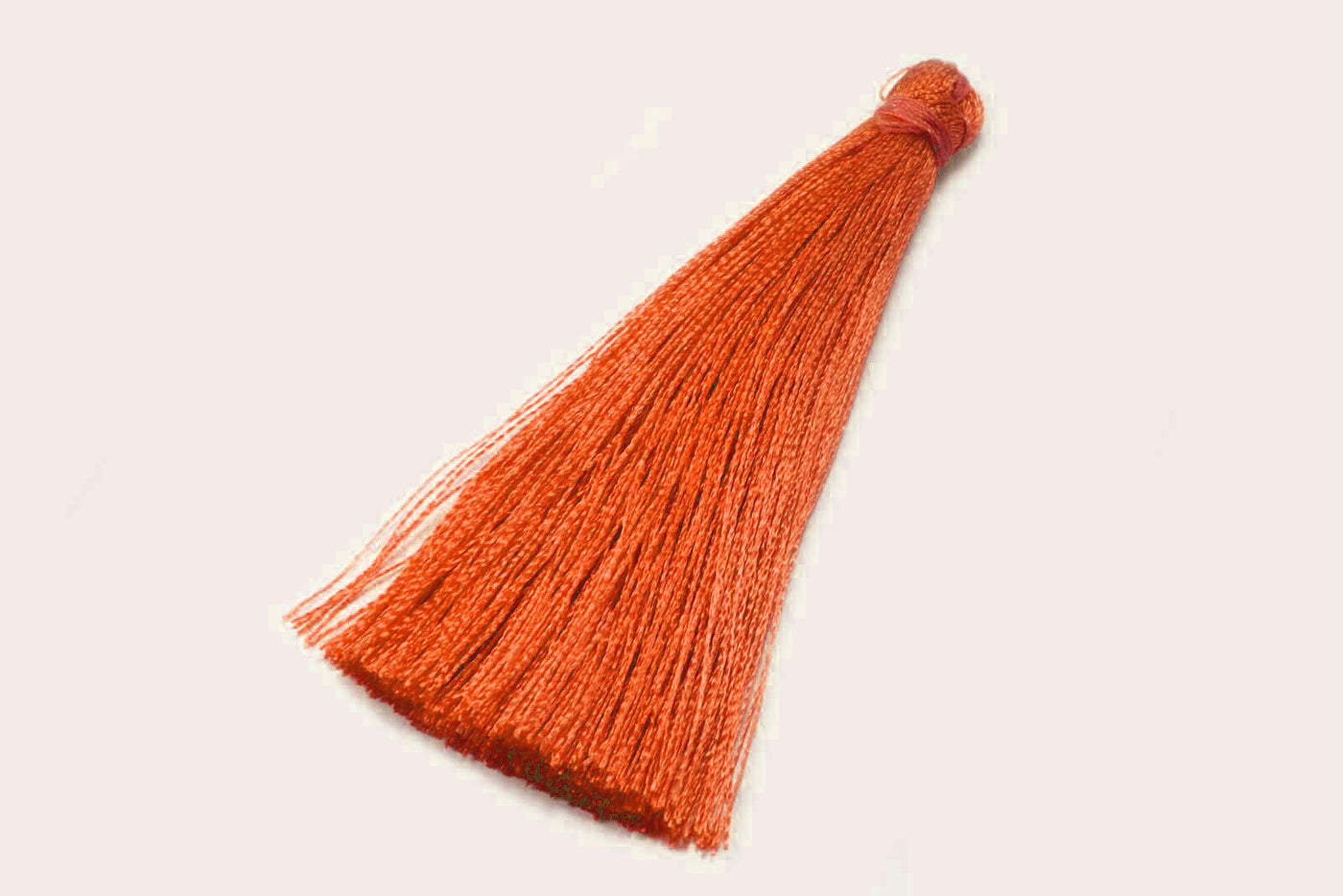 Quaste Anhänger ohne Schlaufe, 65 mm, Kunstseide