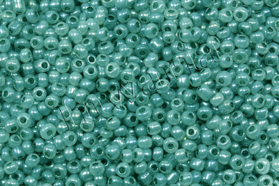 Rocailles Lüster mit Farbeinzug, Ø 2/3/4mm, 20/100 g