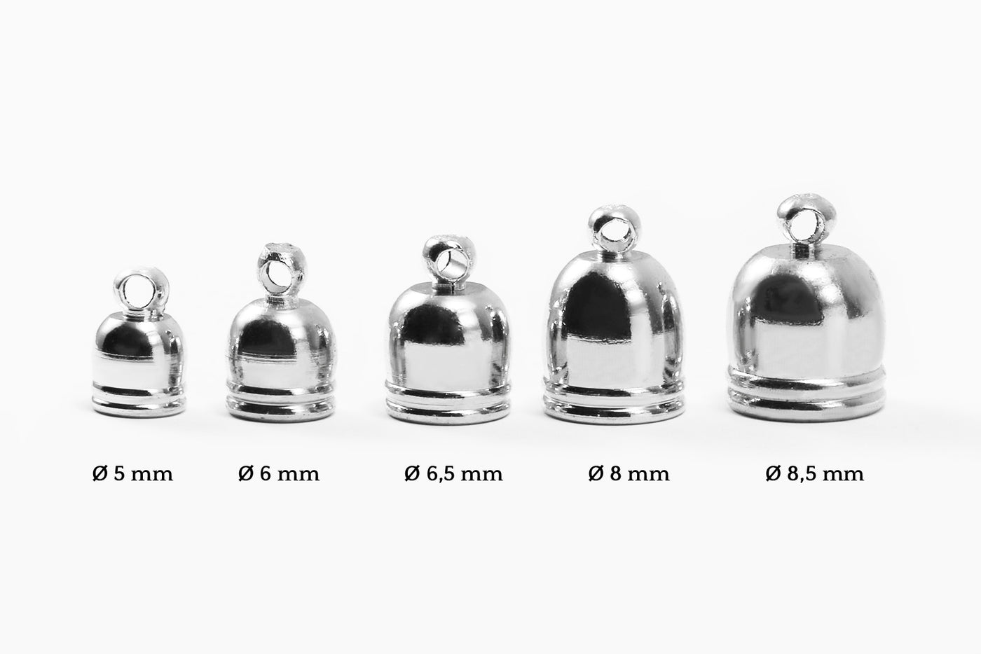 Endkappen für Bänder bis 6,5 mm