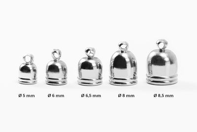 Endkappen für Bänder bis 6,5 mm
