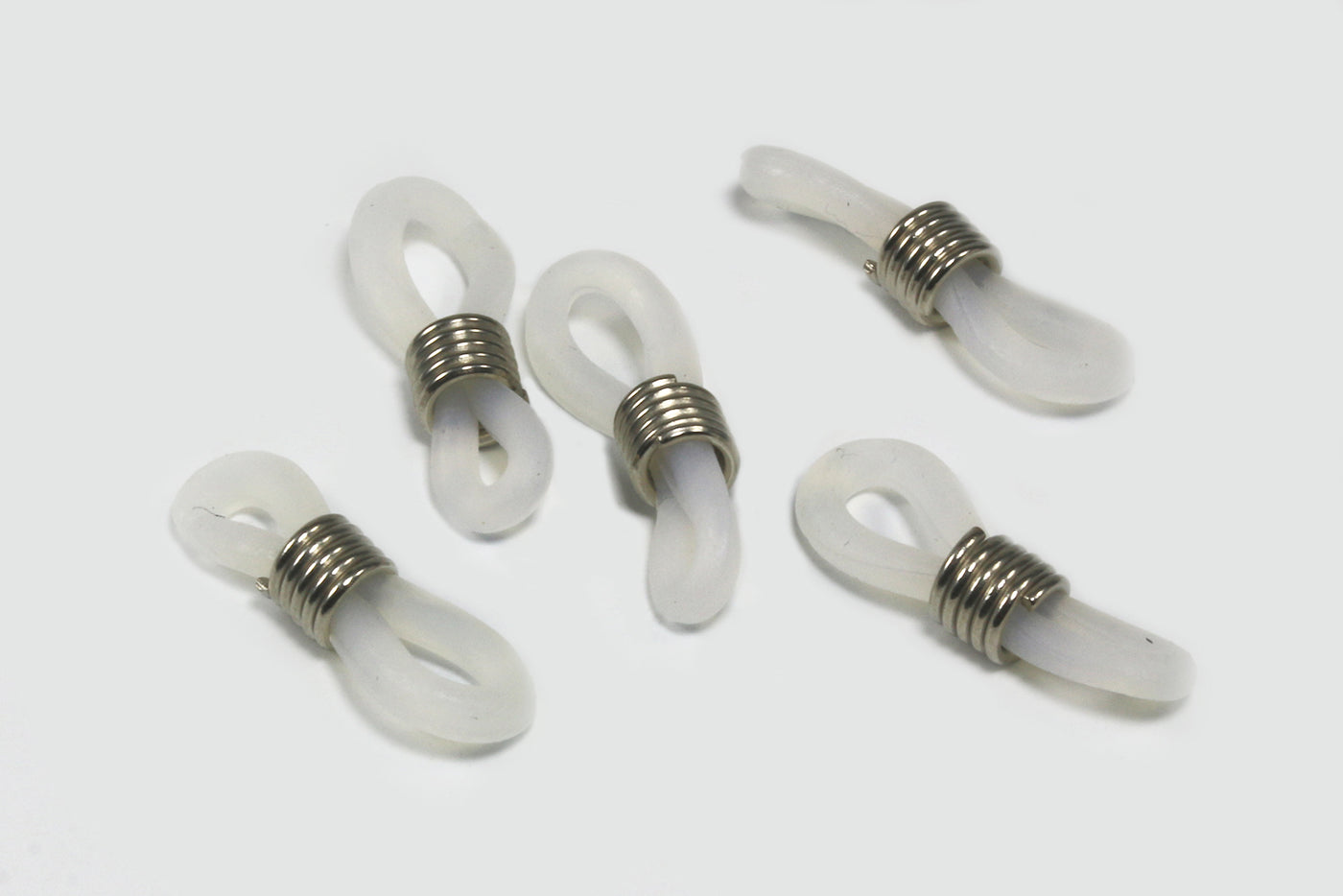 Brillenösen, klar, 20 x 6 mm
