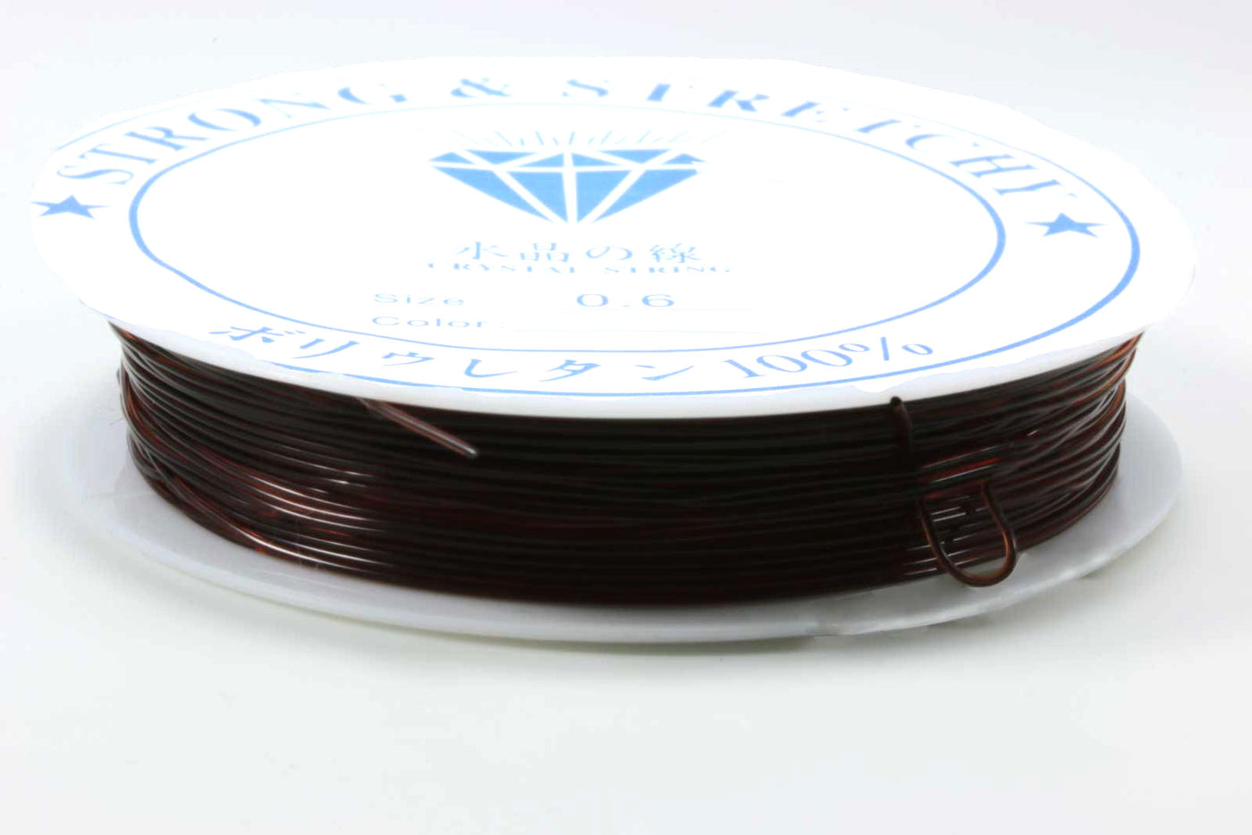 Gummifaden elastisch, Ø 0,6 mm, 14 m, (0,10€/m)