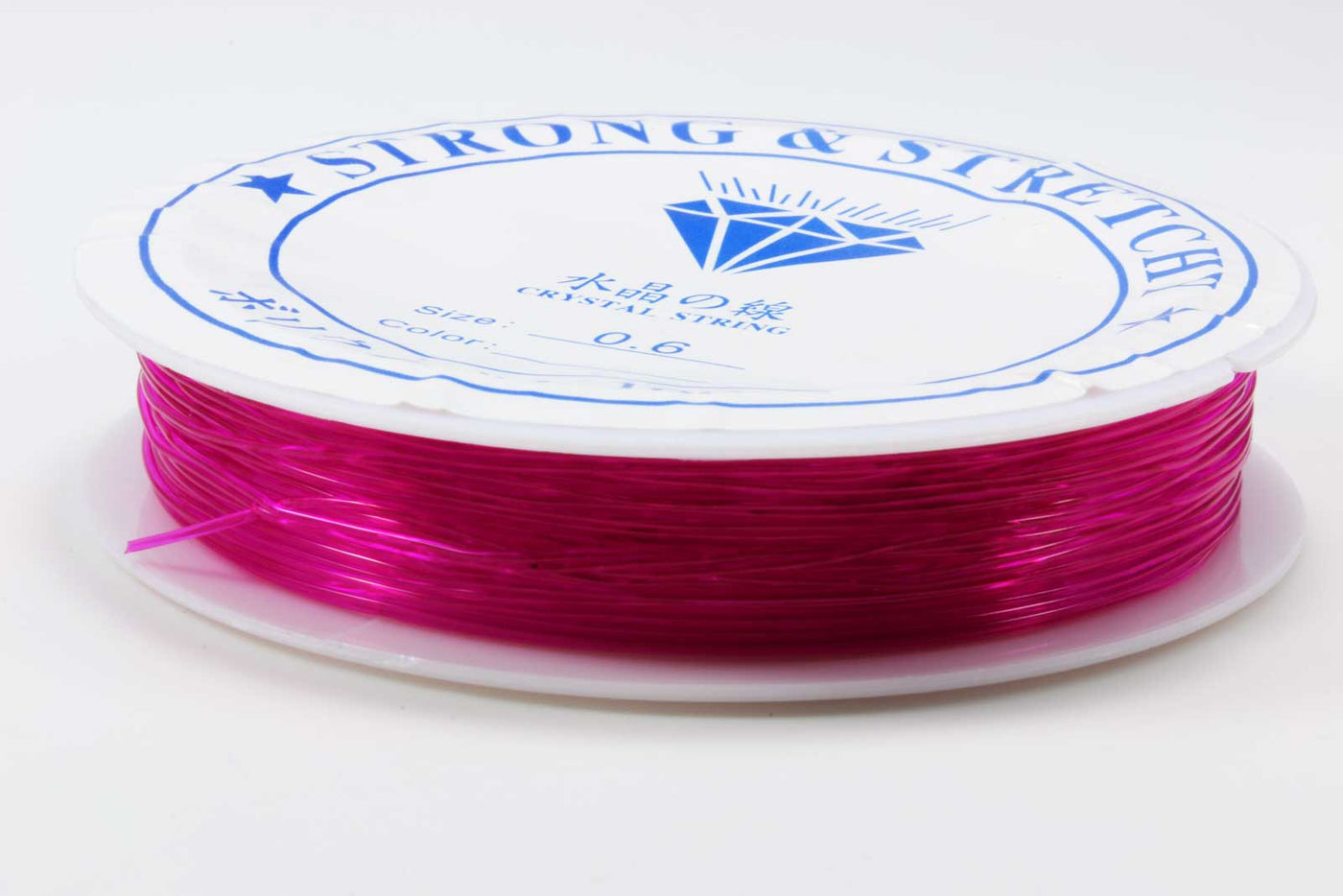 Gummifaden elastisch, Ø 0,6 mm, 14 m, (0,10€/m)