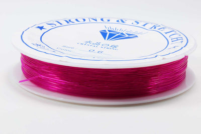 Gummifaden elastisch, Ø 0,6 mm, 14 m, (0,10€/m)