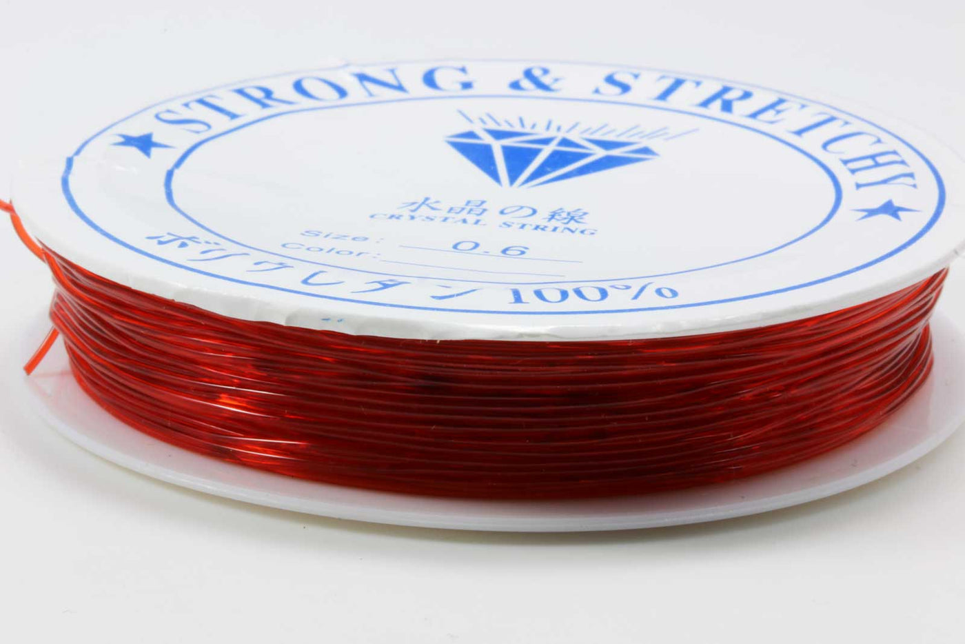 Gummifaden elastisch, Ø 0,6 mm, 14 m, (0,10€/m)