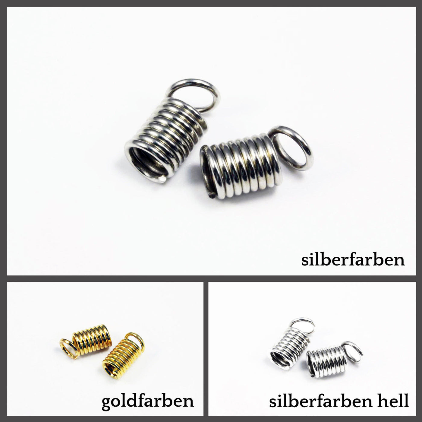Endkappen, Spirale mit Öse