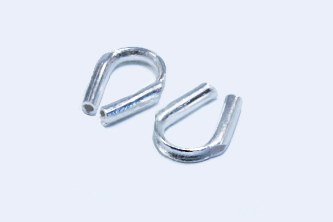 Drahtschutzbügel aus 925 Silber, 6 x 5 mm