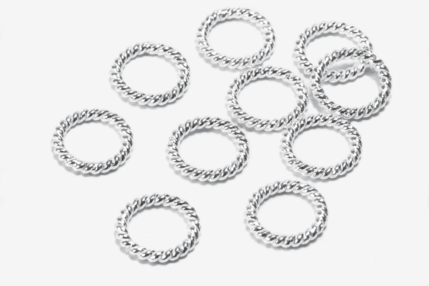 Ring Verbinder aus 925 Silber, Ø 6 mm, geschlossen