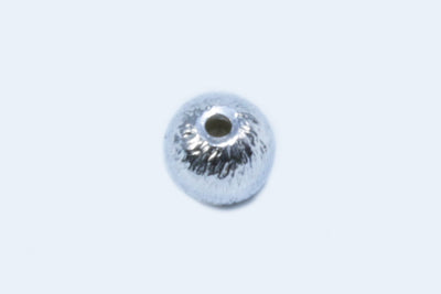 Perlen aus 925 Silber, Ø 4,6 mm, gebürstet