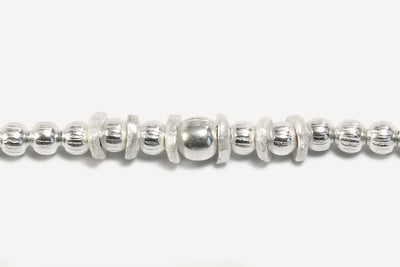 Zwischenperlen aus 925 SILBER, Ø 4,5-5,5 mm