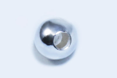 Perlen aus 925 Silber, Ø 5 mm, glatt