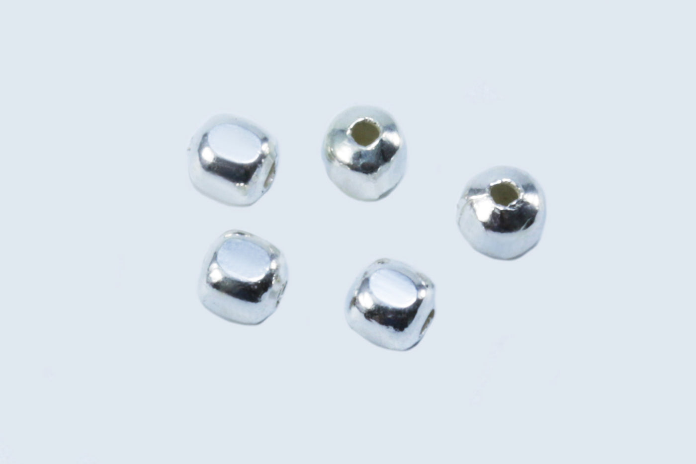 Würfel aus 925 Silber, 2,5 mm