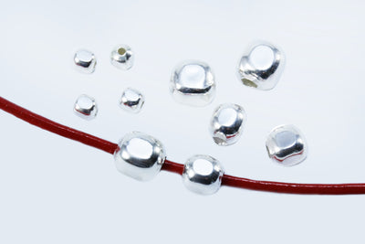 Würfel aus 925 Silber, 2,5 mm