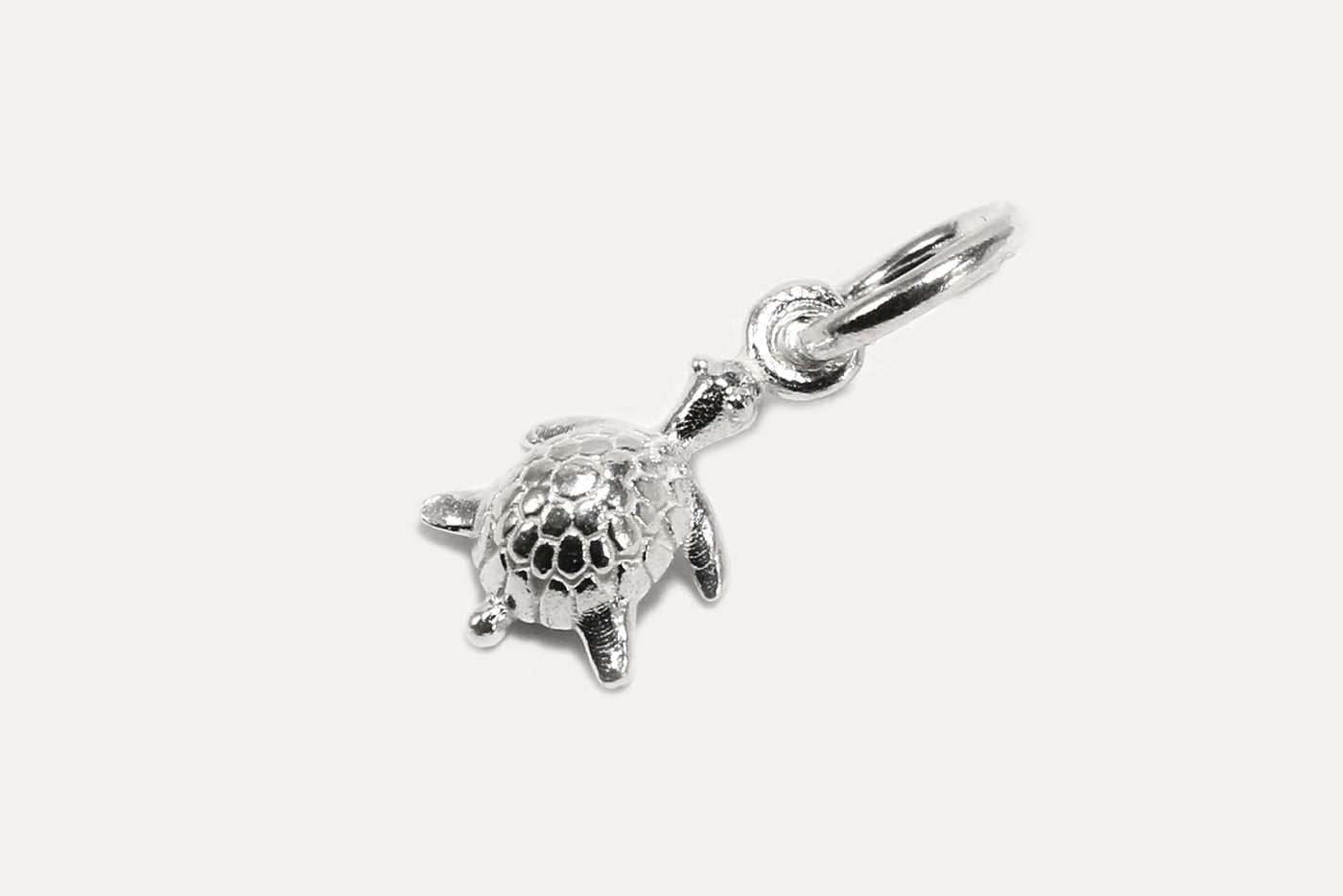 Anhänger aus 925 SILBER, Mini, Schildkröte