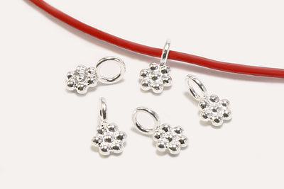 Anhänger aus 925 SILBER, Mini, Blume