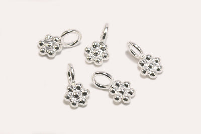 Anhänger aus 925 SILBER, Mini, Blume