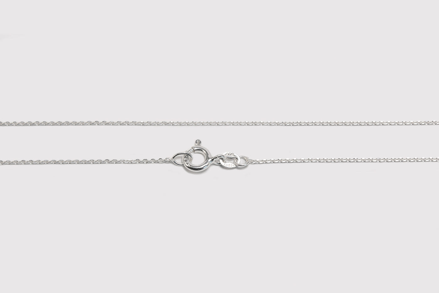Ankerkette aus 925 Silber, mit Federringverschluss