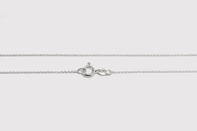 Ankerkette aus 925 Silber, mit Federringverschluss