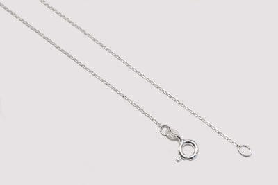 Ankerkette aus 925 Silber, mit Federringverschluss