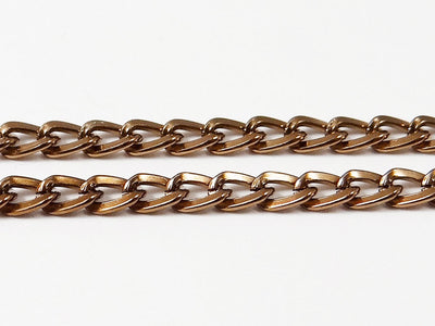 Metallkette Aluminium 5x7mm 1m Panzerkette Alukette Meterware Gliederkette, 1805