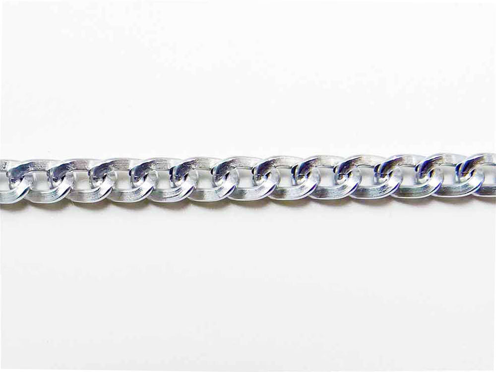 Metallkette Aluminium 5x7mm 1m Panzerkette Alukette Meterware Gliederkette, 1805