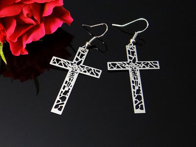 Edelstahl Ohrringe Ohrhänger Ohrschmuck Filigran Ohrstecker Schmetterlinge, neu