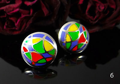 Designer Ohrstecker Edelstahl 19 mm Ohrringe Ohrschmuck, neu
