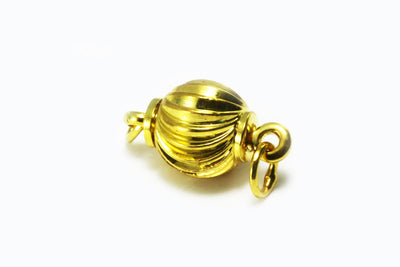 Schraubverschluss, 14 x 7,5 mm, goldfarben