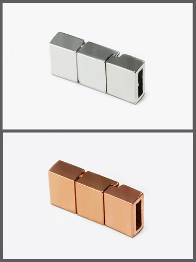 Flacher Klappverschluss, für 8 mm Bänder