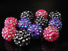 Perlen Kugel Acryl Strass 16 mm Perle Kunststoffperlen Ball