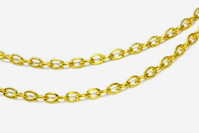 Ankerkette, 2x3/3x4mm, 1m, Meterware