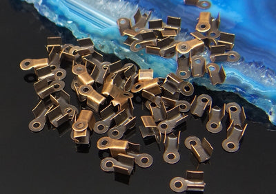 Klemmbleche 50 Stk. Endteile 9x3,5 mm Verbinder Endstücke Klemme, S15