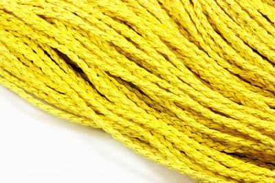 Kunstlederband geflochten, Ø 3 mm, 1 m