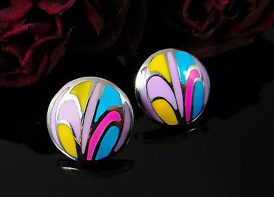 Designer Ohrstecker Edelstahl 19 mm Ohrringe Ohrschmuck, neu