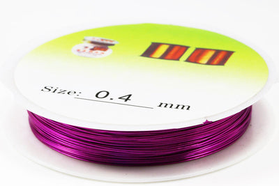 Schmuckdraht, Ø 0,4 mm, 18 m, Messing, (0,08€/m)
