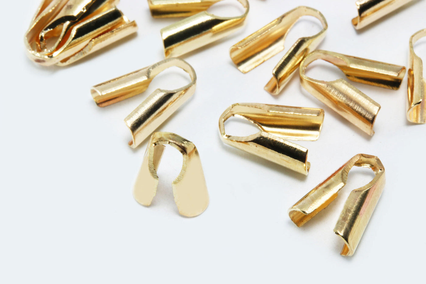 Endkappen für Bänder bis 3 mm, roségoldfarben