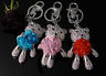 Schlüsselanhänger Teddybär Strass Steine Taschenanhänger neu, #1